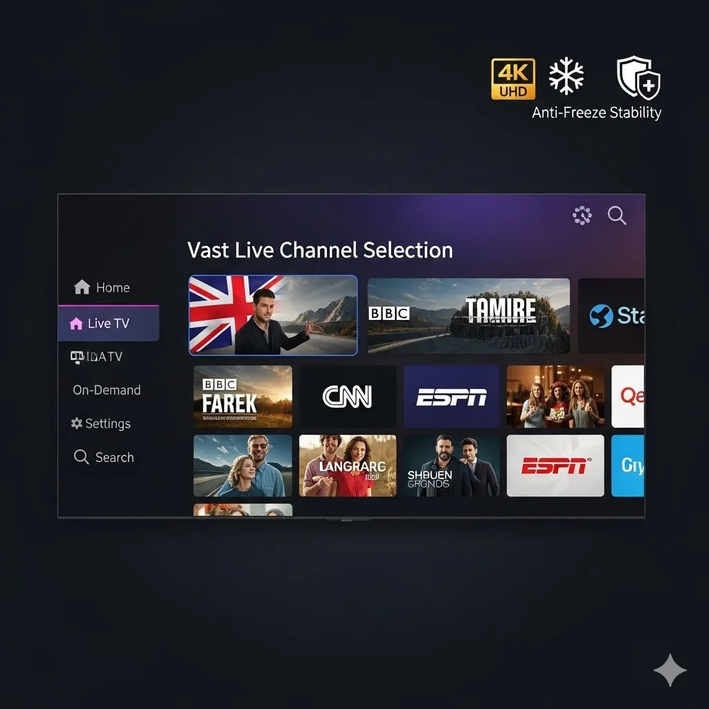 live TV IPTV free trial