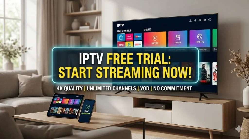 how to get iptv free trial