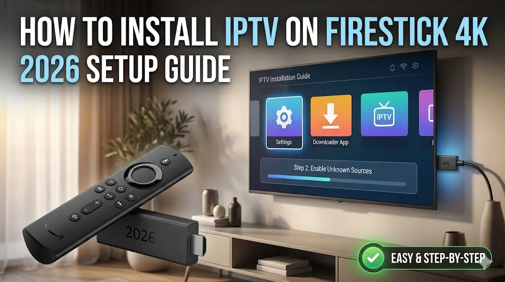 Install IPTV on Firestick 4K