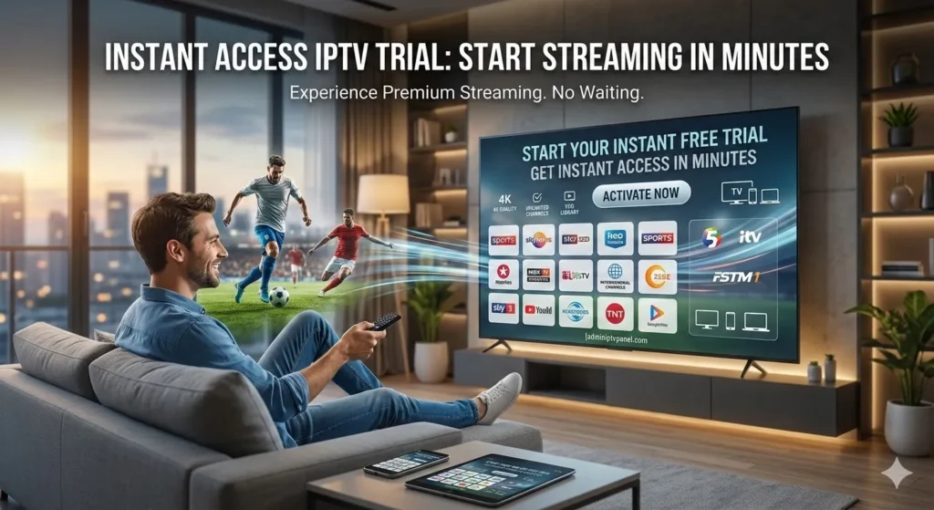 instant access iptv trial