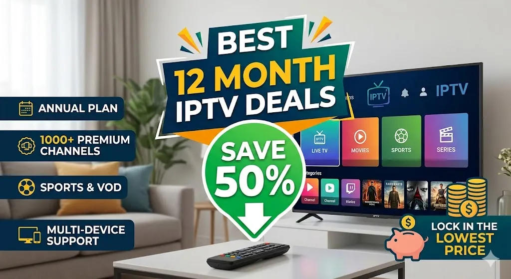 12 month iptv subscription deals