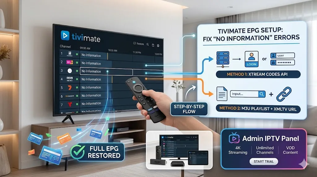 TiviMate EPG Setup Guide