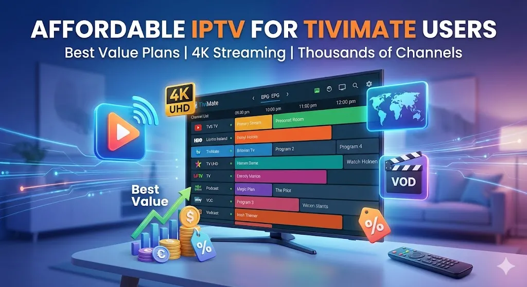 affordable iptv for tivimate users