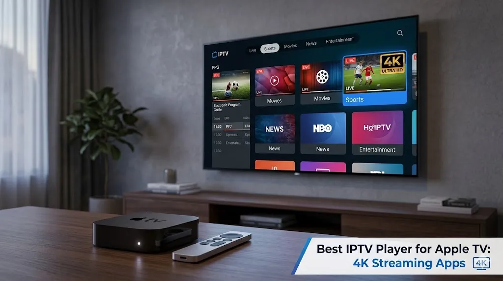 best iptv player for apple tv