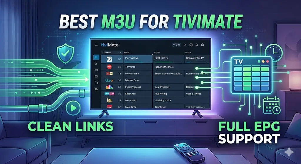 best m3u for tivimate