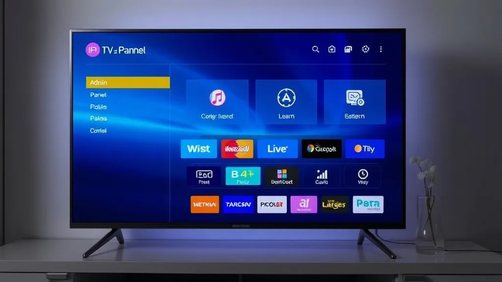 how to set up admin iptv panel