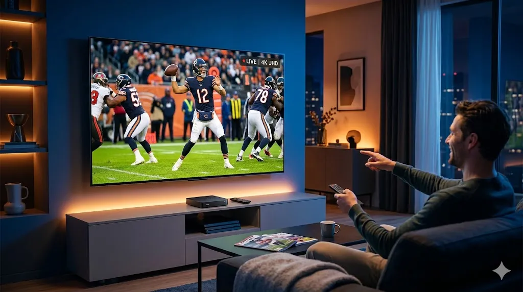 iptv for live nfl games 4k