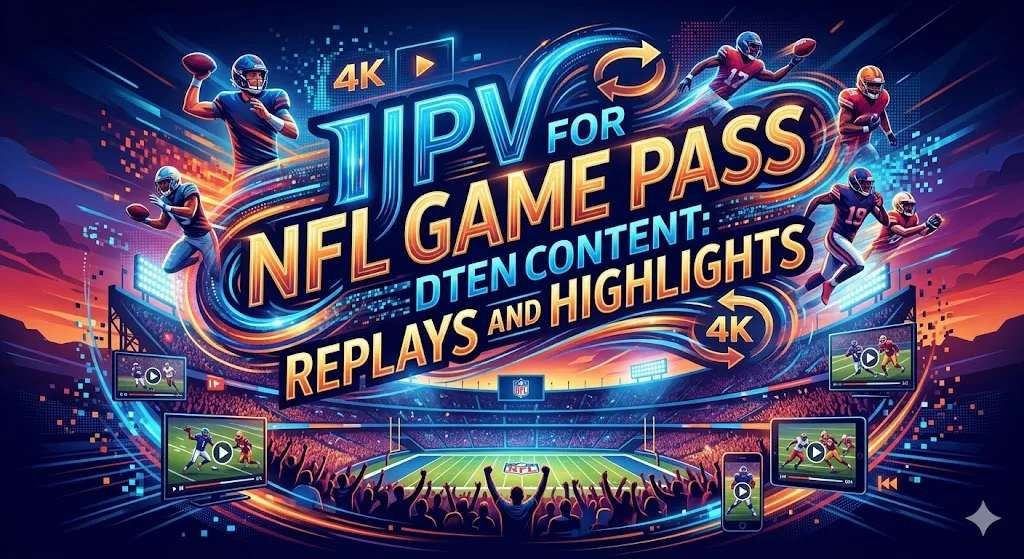 iptv for nfl game pass access