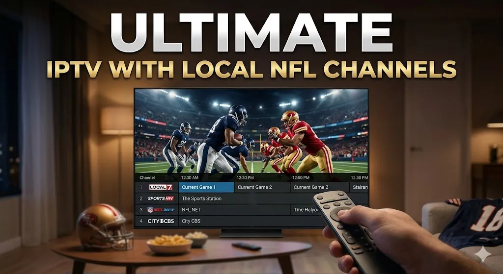 iptv with local nfl channels