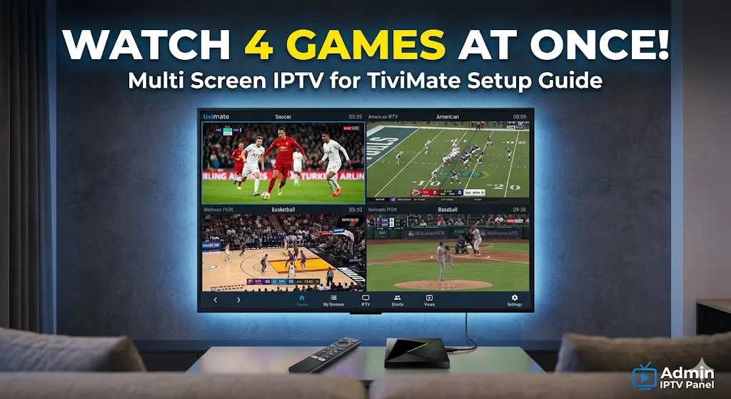 multi screen iptv for tivimate