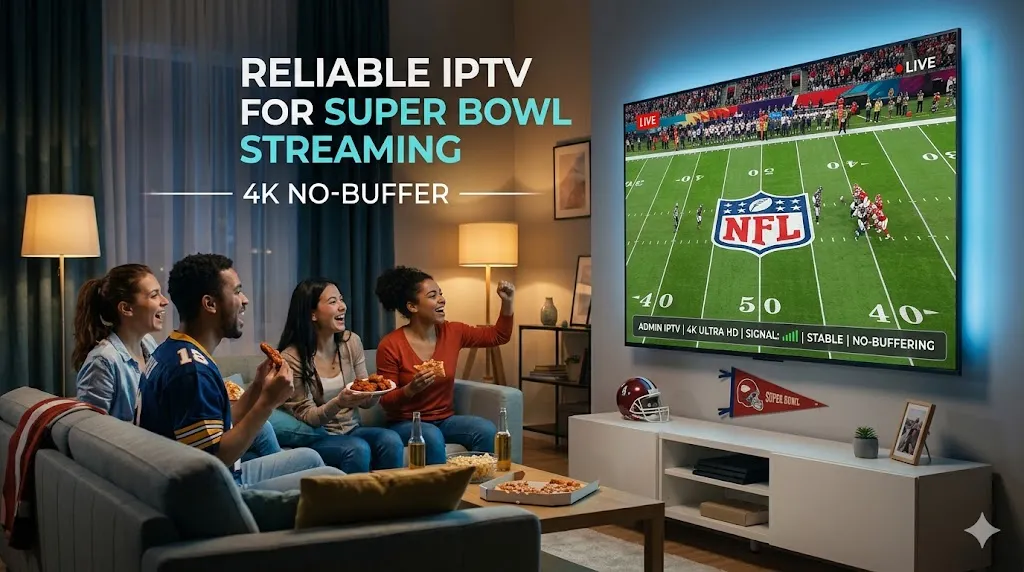 reliable iptv for super bowl streaming