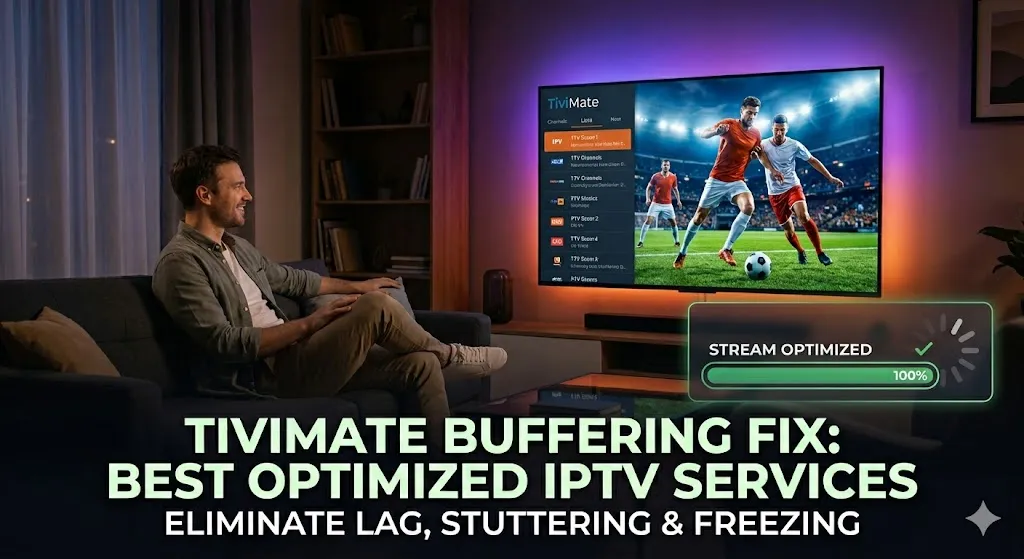 tivimate buffering fix iptv service