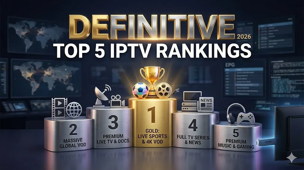 top 5 iptv services for firestick