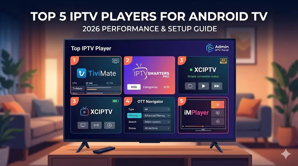 top iptv players for android tv
